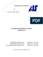 Factores Que Determinan El Tipo de Cimentacion