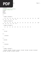 Matlab Command Window: %T Adalah Temperatur (Celcius) %P Adalah Tekanan (Kpa)