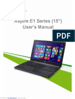 Aspire E1 Series (15") User's Manual: Downloaded From Manuals Search Engine