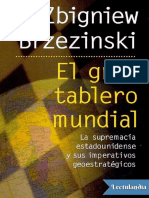 El Gran Tablero Mundial - Zbigniew Brzezinski