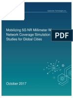 White Paper 5g NR Millimeter Wave Network Coverage Simulation