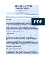 Diseño de Proyectos Comunitarios