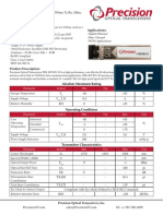 PRE SFP B35 20 Datasheet