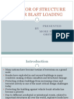 Behavior of Structure Under Blast Loading