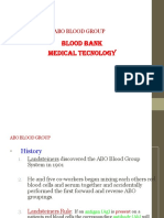 Blood Bank Medical Tecnology