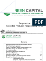 Snapshot On Waste and Extended Producer Responsibility