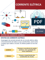 Efeitos Da Corrente, Potencia e Segurança