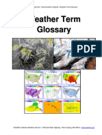 Weather Terms Glossary