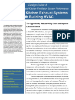 Integrating Kitchen Exhaust Systems With Building HVAC: Design Guide 3