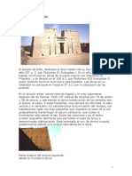 El Templo de Horus Edfu