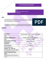 Pre-Technical Assessment - Final