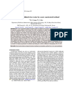 Treatment of Polluted River Water by A New Constructed Wetland