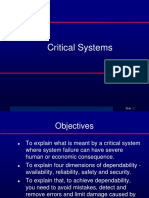 Critical Systems: ©ian Sommerville 2004 Slide 1