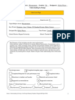 Design Topic - Math - Subject(s) - Measurement - Grade(s) 5th - Designer(s) - Kelsie Weyer - Understanding by Design