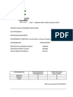 IFSP Relatorio Ele 1 Volume Final