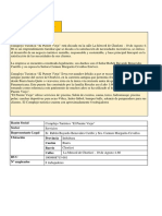 Planificación Estratégica de Un Complejo Turístico