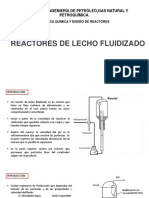 Reactores de Lecho Fluidizado