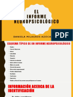 El Informe Neuropsicologico