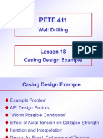 Tech/drilling/Casing Design Ex