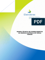 NDEE 01 Norma Fornecimento de Energia Elétrica em Média Tensão 138 KV e 345 KV 00 PDF