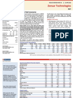 Zensar Technologies: Digital Led Recovery