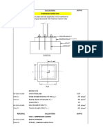 Bolts Base Plate Design To Eurocode PDF