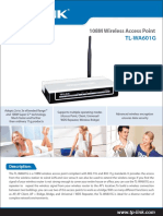 108M Wireless Access Point: TL-WA601G