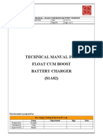 Technical Manual For Float Cum Boost Battery Charger (S1A02)