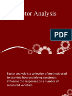 Factor Analysis Research Methodology