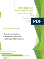 Habilidades Del Administrador Habilidades Administrativas