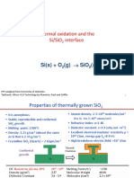 Lec 3 Thermal Oxidation