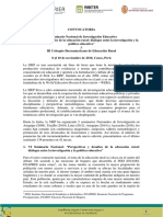 Convocatoria-VI-SN III Coloquio Educación Rural