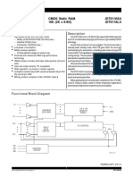 CMOS Static RAM 16K (2K X 8-Bit) : Features Description