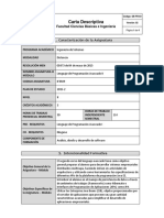 Carta Descriptiva Lenguaje de Programacion Avanzado 2