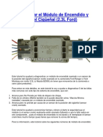 Como Probar El Modulo de Encendido y El Sensor Del Cigüeñal