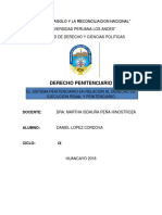 Derecho Penitenciario Tarea 3