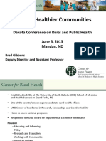 Building Healthier Communities