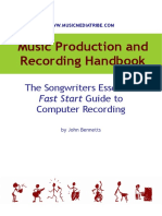 Music Production and Recording Handbook