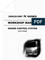 Isuzu N-Series 4JJ1 Engine Control System Lg4jjed-We - 4jj1 Euro 5 With DPD