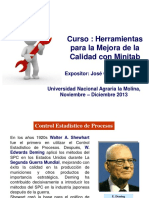 Herramientas para La Mejora de Calidad Con Minitab