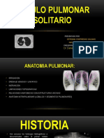 Nodulo Pulmonar Slitario