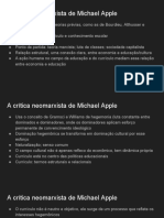 Michael Apple e Currículo Oculto PDF