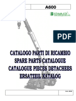 Spare Parts Manual (Cod.43522) A600 Sn. 507.684 PDF