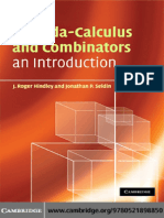 Lambda-Calculus and Combinators PDF