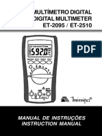 Equipamentos Multimetro2 Et 2510 1101