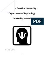 Psy Internship Manual