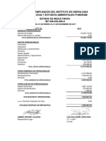 Estado de Resultados A 31 de Diciembre de 2017