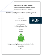 An Analytical Study On Forex Markets Cover Pages Final Edit