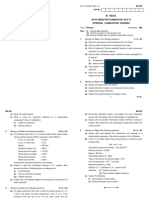 Internal Combustion Engines Question Papers