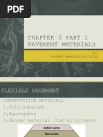 Chapter 3 Part 1 Pavement Materials: BY: Mohamad Shahrizal Bin Alias